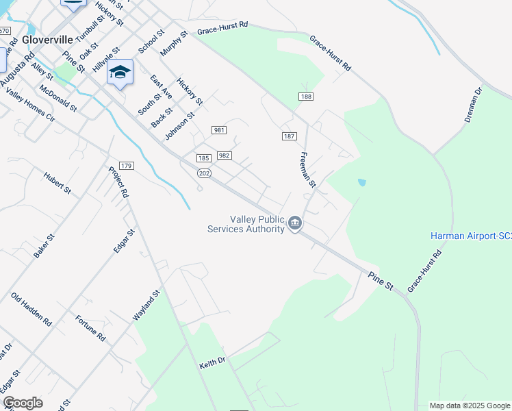 map of restaurants, bars, coffee shops, grocery stores, and more near State Highway 202 in Warrenville