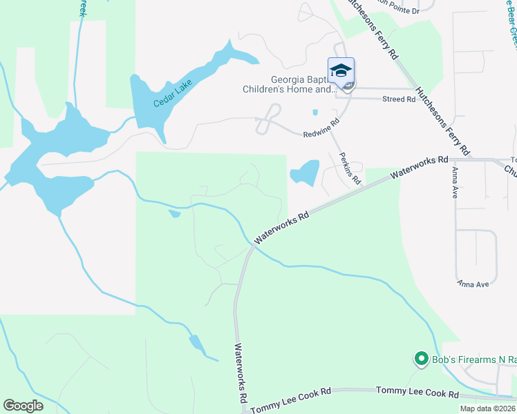 map of restaurants, bars, coffee shops, grocery stores, and more near 9425 Waterworks Road in Palmetto