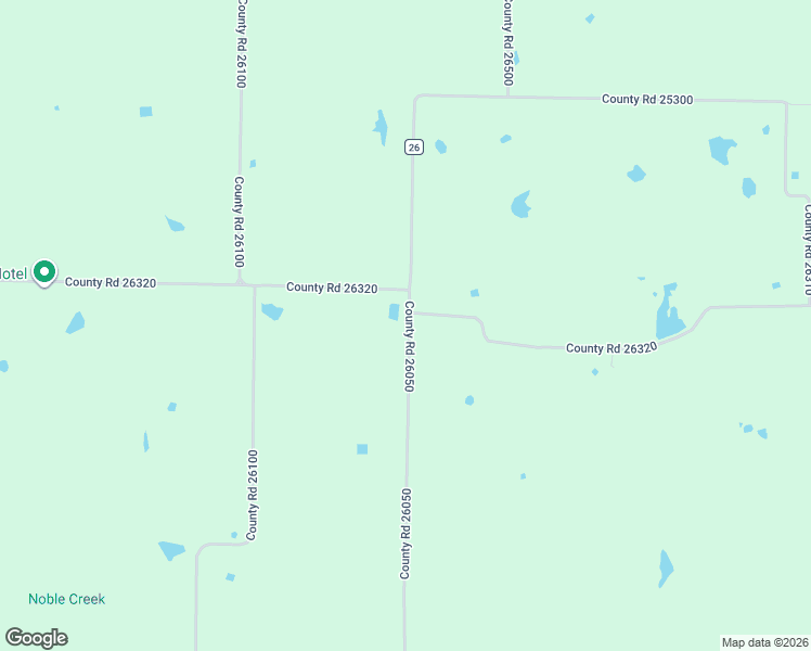 map of restaurants, bars, coffee shops, grocery stores, and more near 2117 County Road 26320 in Roxton