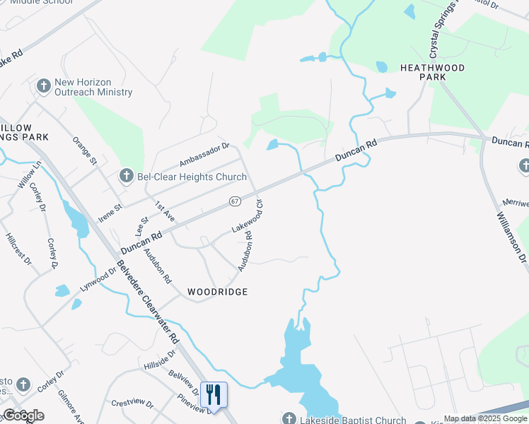 map of restaurants, bars, coffee shops, grocery stores, and more near 228 Lakewood Circle in North Augusta