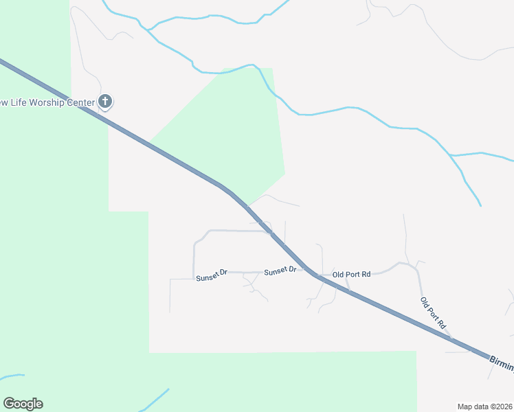 map of restaurants, bars, coffee shops, grocery stores, and more near 6650 Woodland Hills Avenue in Mulga
