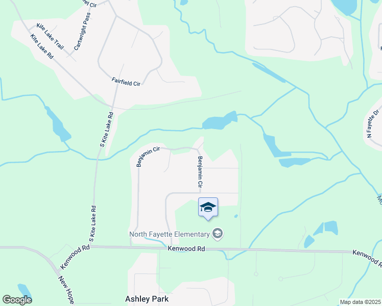 map of restaurants, bars, coffee shops, grocery stores, and more near 160 Benjamin Circle in Fayetteville