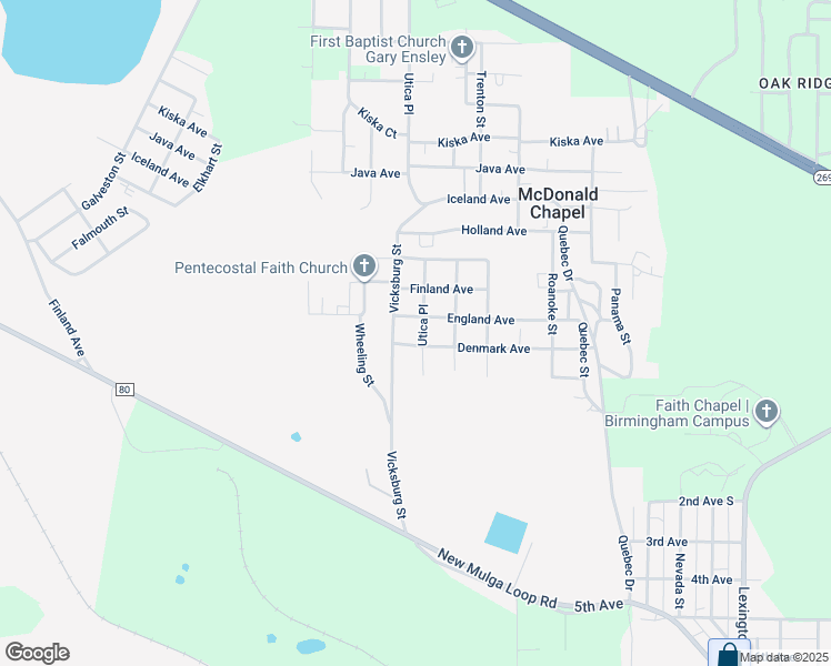 map of restaurants, bars, coffee shops, grocery stores, and more near 409 Utica Street in Birmingham