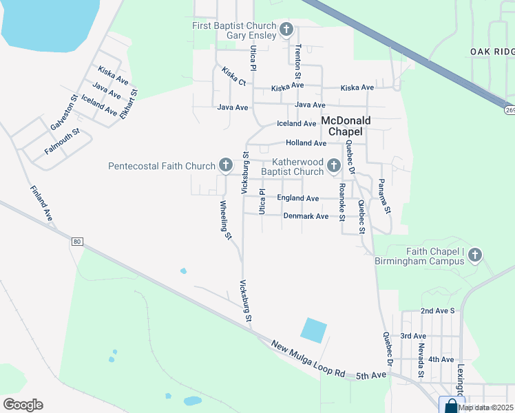 map of restaurants, bars, coffee shops, grocery stores, and more near 409 Utica Street in Birmingham