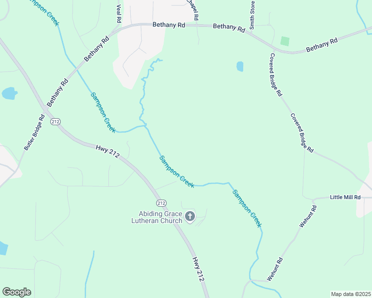 map of restaurants, bars, coffee shops, grocery stores, and more near 5618 Georgia 212 in Covington