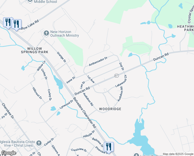 map of restaurants, bars, coffee shops, grocery stores, and more near 204 Lee Street in North Augusta