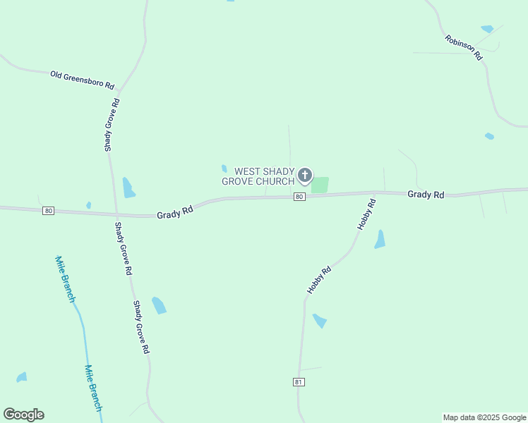 map of restaurants, bars, coffee shops, grocery stores, and more near 2084 Grady Road in Eupora