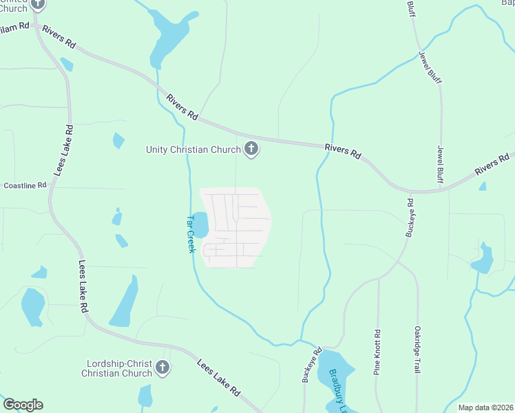 map of restaurants, bars, coffee shops, grocery stores, and more near 100 Bradford Drive in Fayetteville
