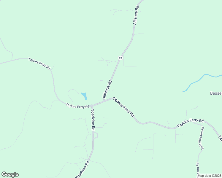 map of restaurants, bars, coffee shops, grocery stores, and more near 9033 Taylors Ferry Road in Bessemer