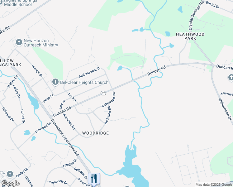 map of restaurants, bars, coffee shops, grocery stores, and more near 228 Lakewood Circle in North Augusta