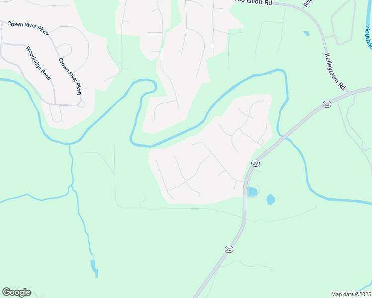 map of restaurants, bars, coffee shops, grocery stores, and more near 126 Big Cotton Trail in McDonough
