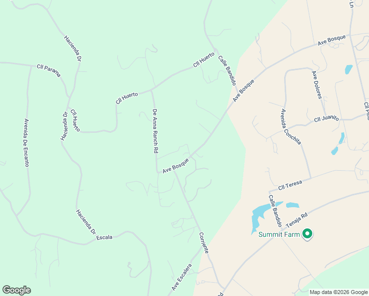 map of restaurants, bars, coffee shops, grocery stores, and more near 18110 Avenue Bosque in Murrieta