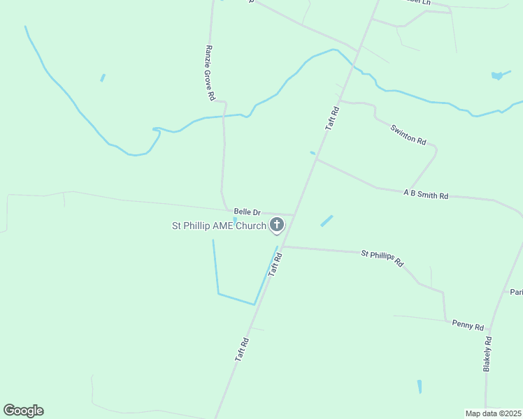 map of restaurants, bars, coffee shops, grocery stores, and more near 1-99 Belle Drive in Salters