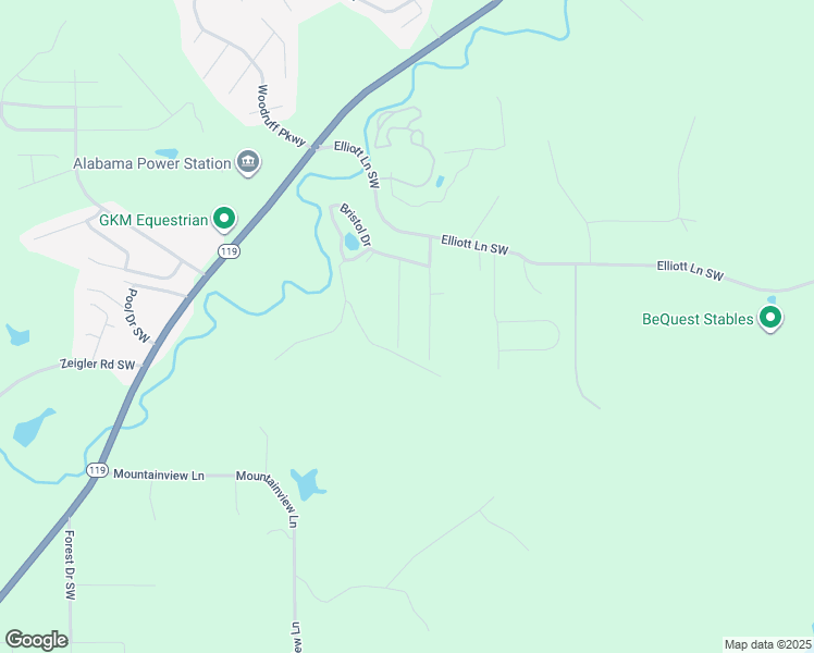 map of restaurants, bars, coffee shops, grocery stores, and more near 541 Aspen Drive Southwest in Leeds