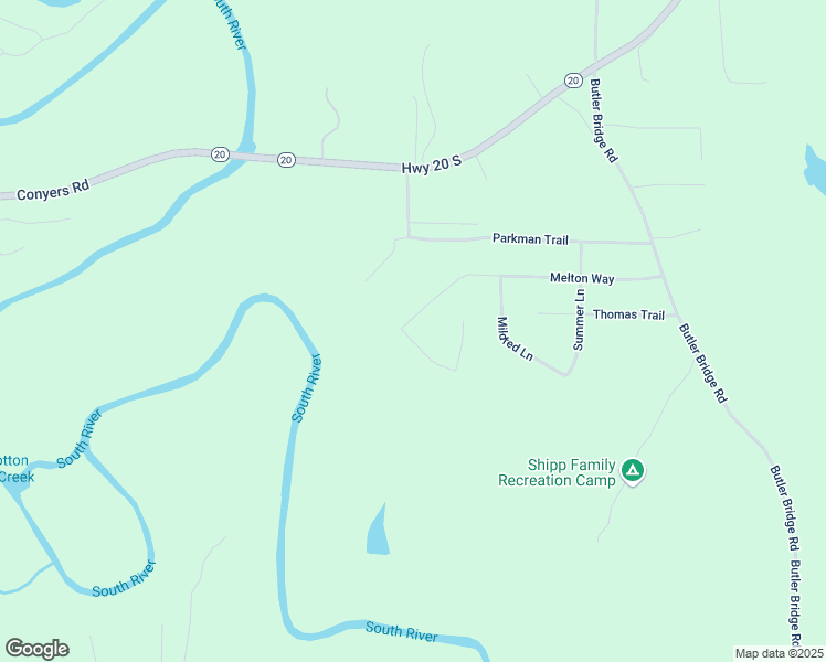 map of restaurants, bars, coffee shops, grocery stores, and more near 305 Melton Way in Covington
