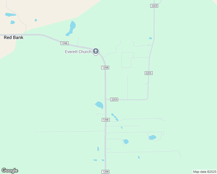 map of restaurants, bars, coffee shops, grocery stores, and more near 3880 Farm to Market Road 1398 in Hooks