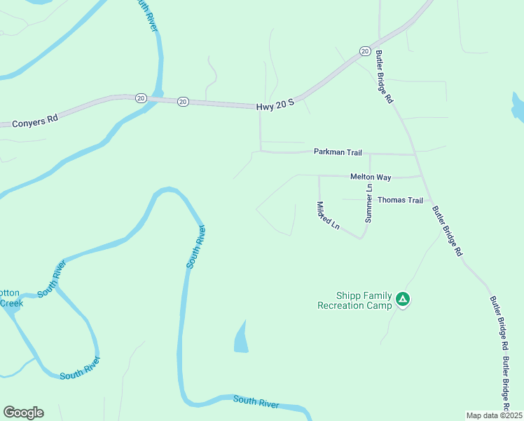 map of restaurants, bars, coffee shops, grocery stores, and more near 305 Melton Way in Covington