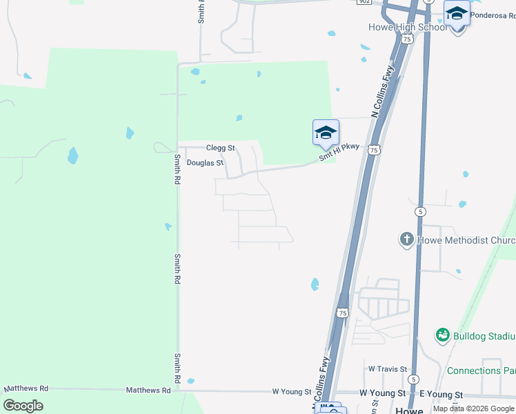 map of restaurants, bars, coffee shops, grocery stores, and more near 1304 Richardson Street in Howe