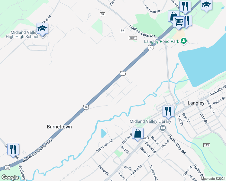map of restaurants, bars, coffee shops, grocery stores, and more near 715 Turnstone Drive in Warrenville