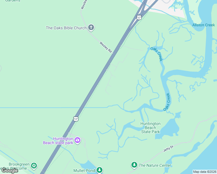 map of restaurants, bars, coffee shops, grocery stores, and more near 832 Channel Cat Cove in Murrells Inlet