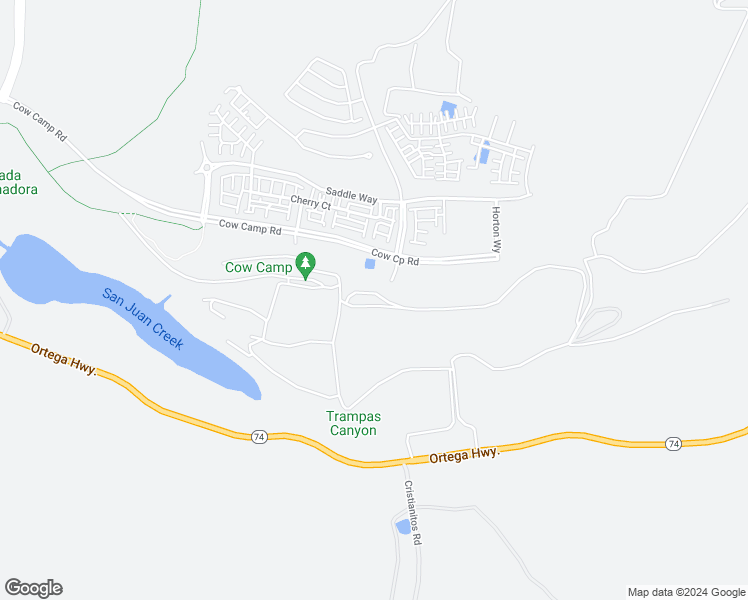 map of restaurants, bars, coffee shops, grocery stores, and more near 31471 Ortega Highway in San Juan Capistrano