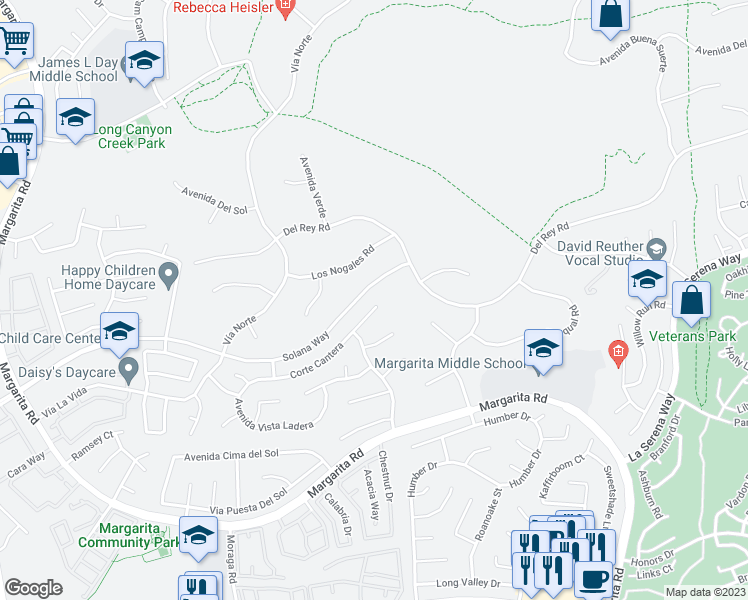 map of restaurants, bars, coffee shops, grocery stores, and more near 30208 Corte Cantera in Temecula