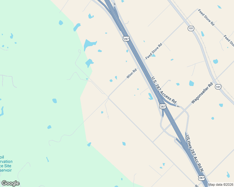 map of restaurants, bars, coffee shops, grocery stores, and more near 1352 Winn Road in Bowie