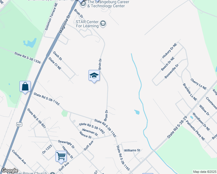 map of restaurants, bars, coffee shops, grocery stores, and more near in Brookdale