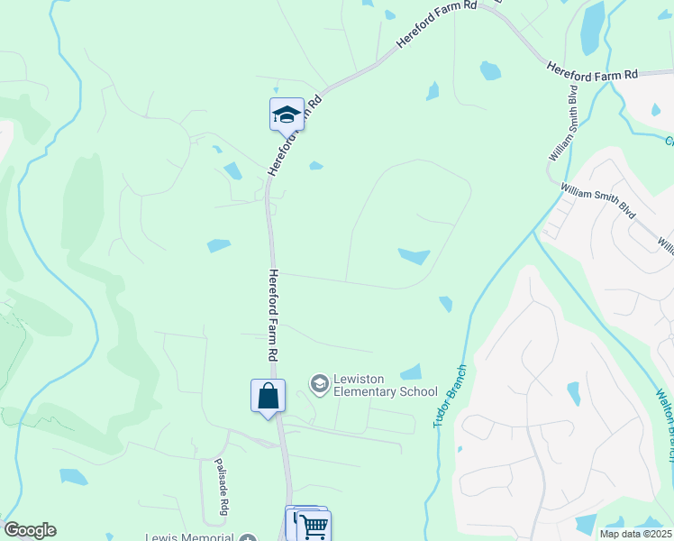 map of restaurants, bars, coffee shops, grocery stores, and more near 5187 Fairington Drive in Evans