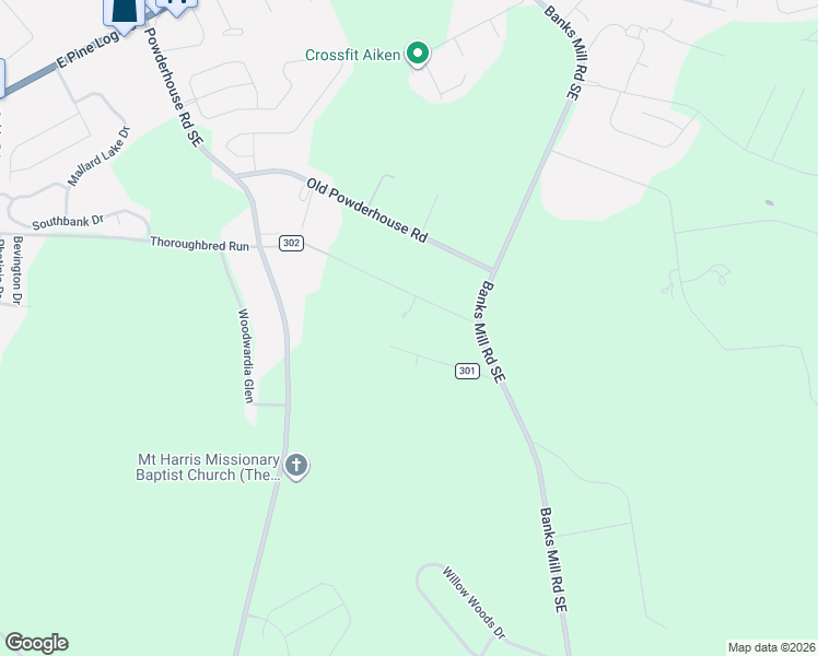 map of restaurants, bars, coffee shops, grocery stores, and more near 1028 Old Ellis Square in Aiken