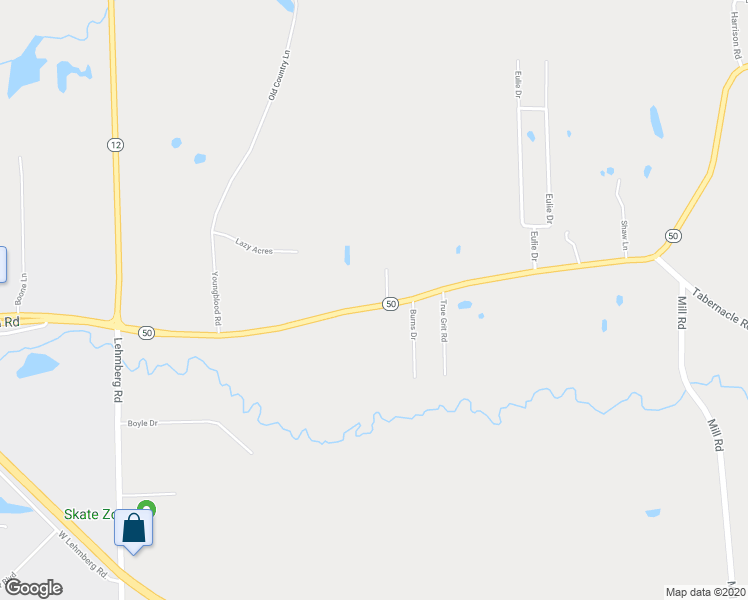 map of restaurants, bars, coffee shops, grocery stores, and more near 3445 Mississippi 50 in Columbus