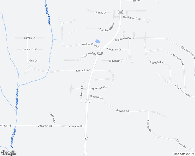 map of restaurants, bars, coffee shops, grocery stores, and more near 40 Stoneview Terrace in Covington