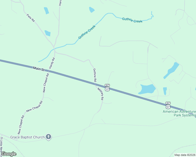 map of restaurants, bars, coffee shops, grocery stores, and more near 35 Guthrie Road in Whitesburg