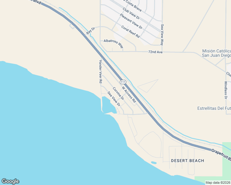 map of restaurants, bars, coffee shops, grocery stores, and more near 99096 Corvina Drive in Mecca