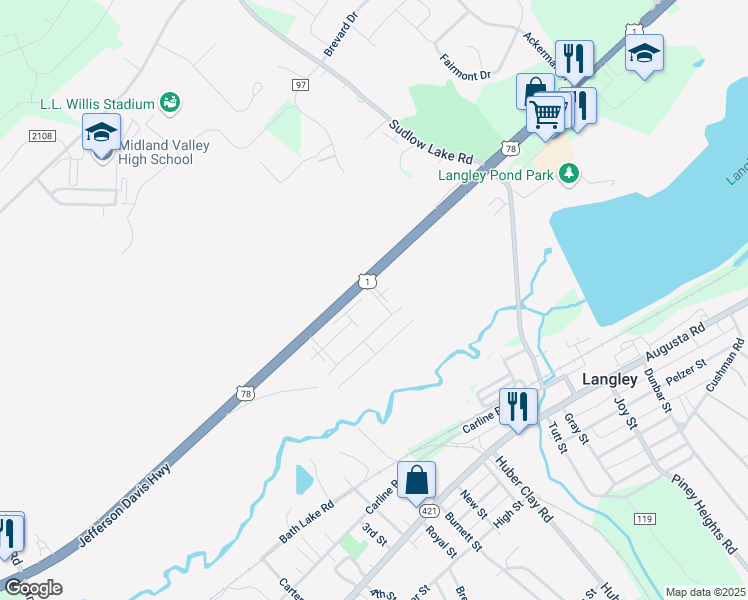 map of restaurants, bars, coffee shops, grocery stores, and more near 4027 Charming Vista Drive in Warrenville
