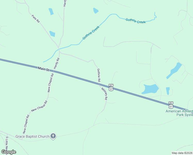 map of restaurants, bars, coffee shops, grocery stores, and more near 35 Guthrie Road in Whitesburg