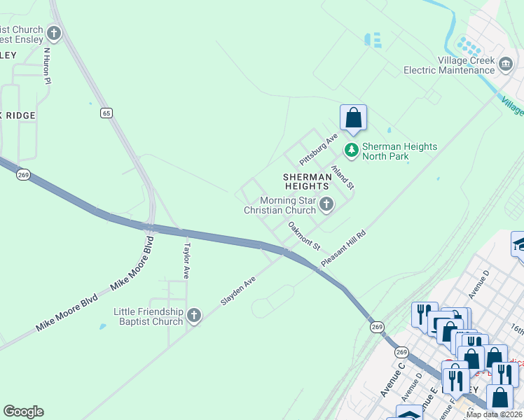 map of restaurants, bars, coffee shops, grocery stores, and more near 428 Templeton Road in Birmingham