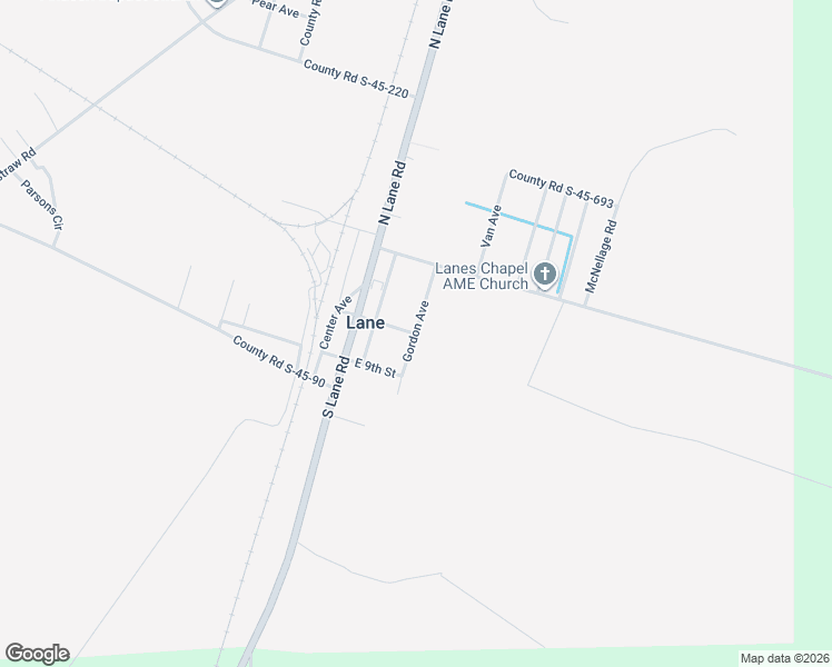 map of restaurants, bars, coffee shops, grocery stores, and more near 59 Gordon Avenue in Lane