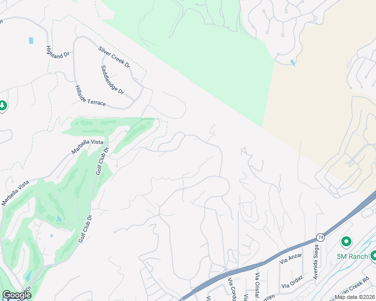map of restaurants, bars, coffee shops, grocery stores, and more near 27821 Golden Ridge Lane in San Juan Capistrano