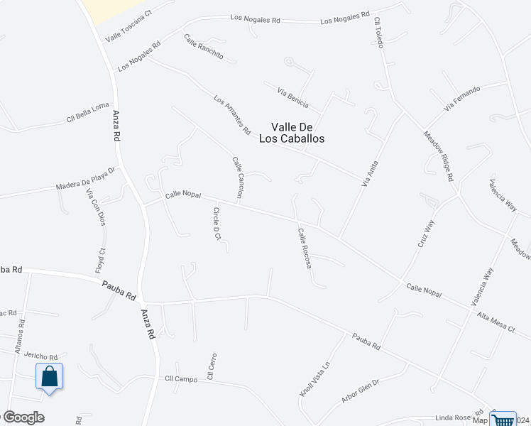 map of restaurants, bars, coffee shops, grocery stores, and more near 35433 Calle Nopal in Temecula
