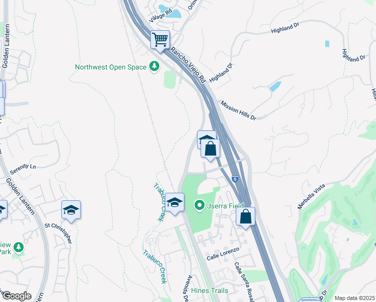 map of restaurants, bars, coffee shops, grocery stores, and more near 30333 Camino Capistrano in San Juan Capistrano