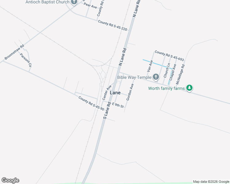 map of restaurants, bars, coffee shops, grocery stores, and more near in Lane