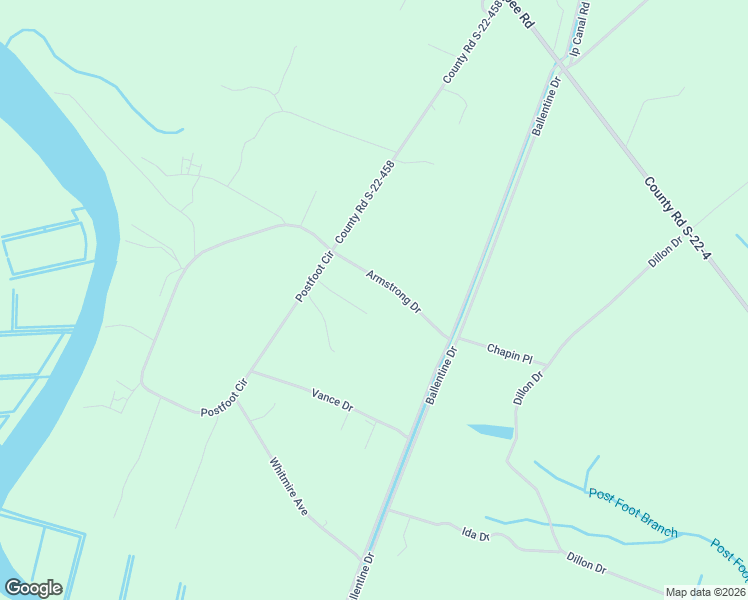 map of restaurants, bars, coffee shops, grocery stores, and more near 223 Armstrong Drive in Georgetown