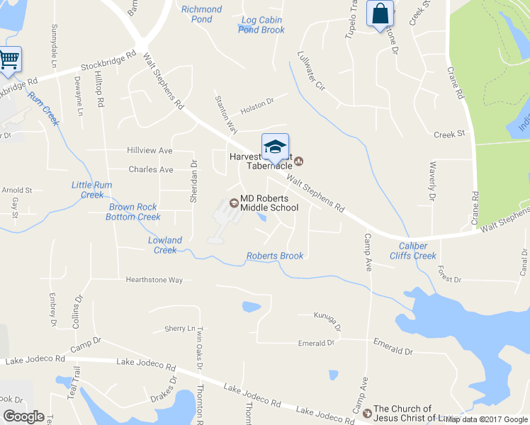 map of restaurants, bars, coffee shops, grocery stores, and more near 1901 Spivey Village Circle in Jonesboro