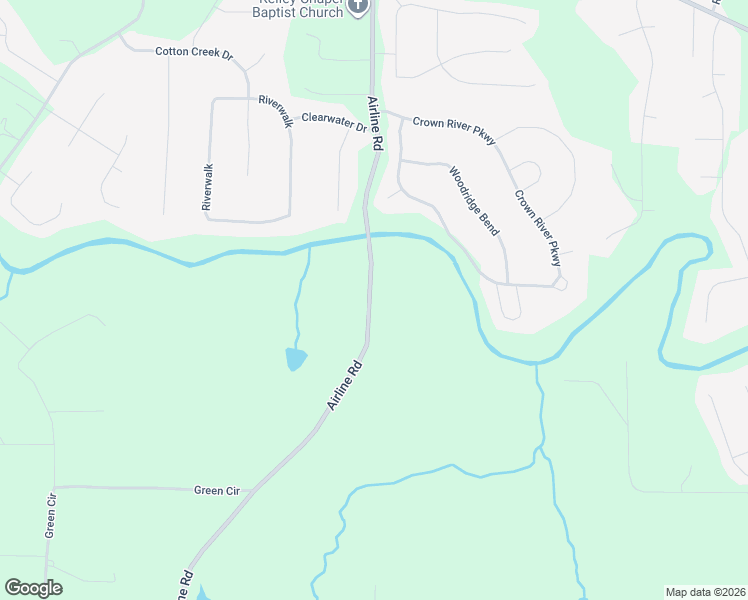 map of restaurants, bars, coffee shops, grocery stores, and more near 2795 Airline Road in McDonough