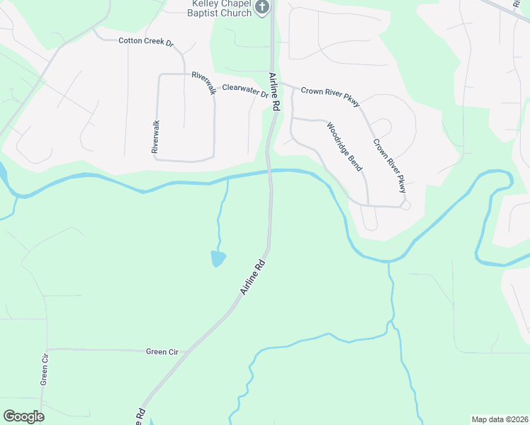 map of restaurants, bars, coffee shops, grocery stores, and more near 2795 Airline Road in McDonough