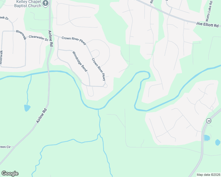 map of restaurants, bars, coffee shops, grocery stores, and more near 1057 Crown River Parkway in McDonough