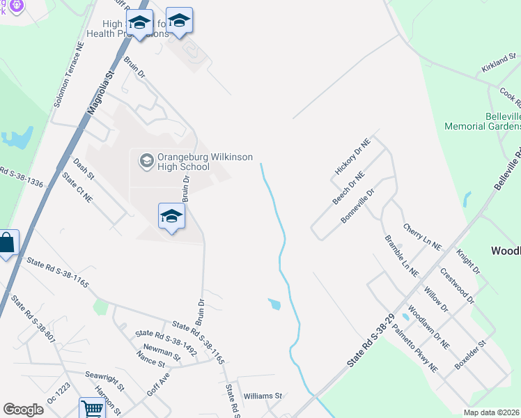 map of restaurants, bars, coffee shops, grocery stores, and more near in Brookdale