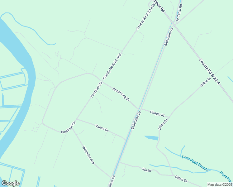 map of restaurants, bars, coffee shops, grocery stores, and more near 223 Armstrong Drive in Georgetown