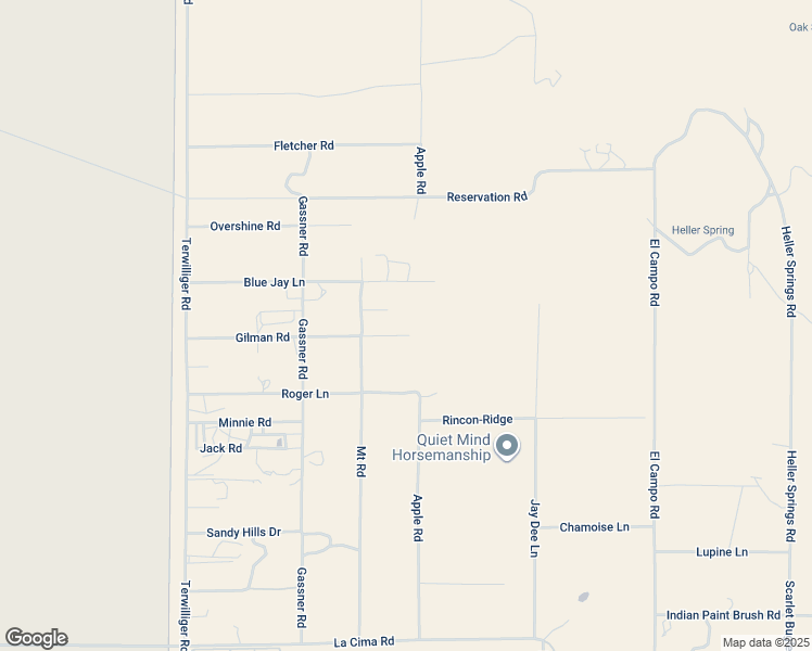 map of restaurants, bars, coffee shops, grocery stores, and more near 59480 Gilman Road in Anza